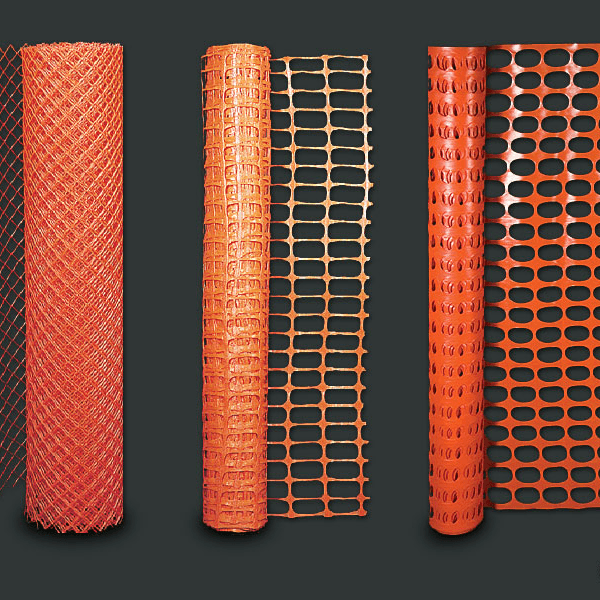 orange safety fence
