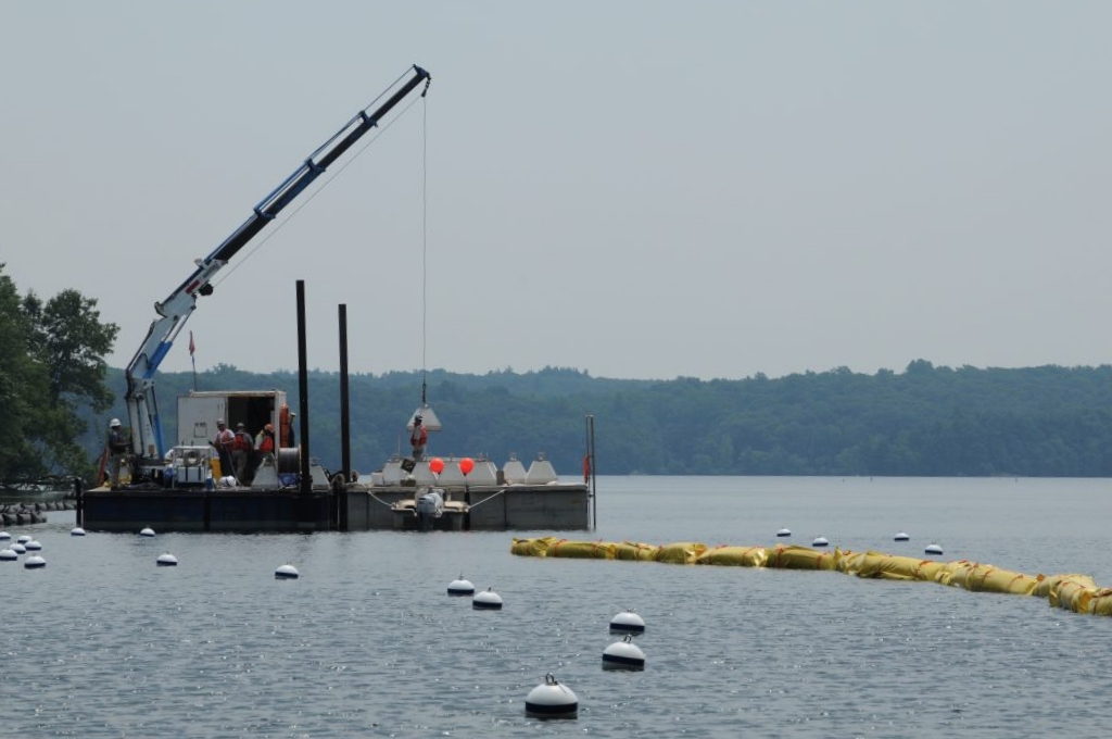 silt curtain dredging