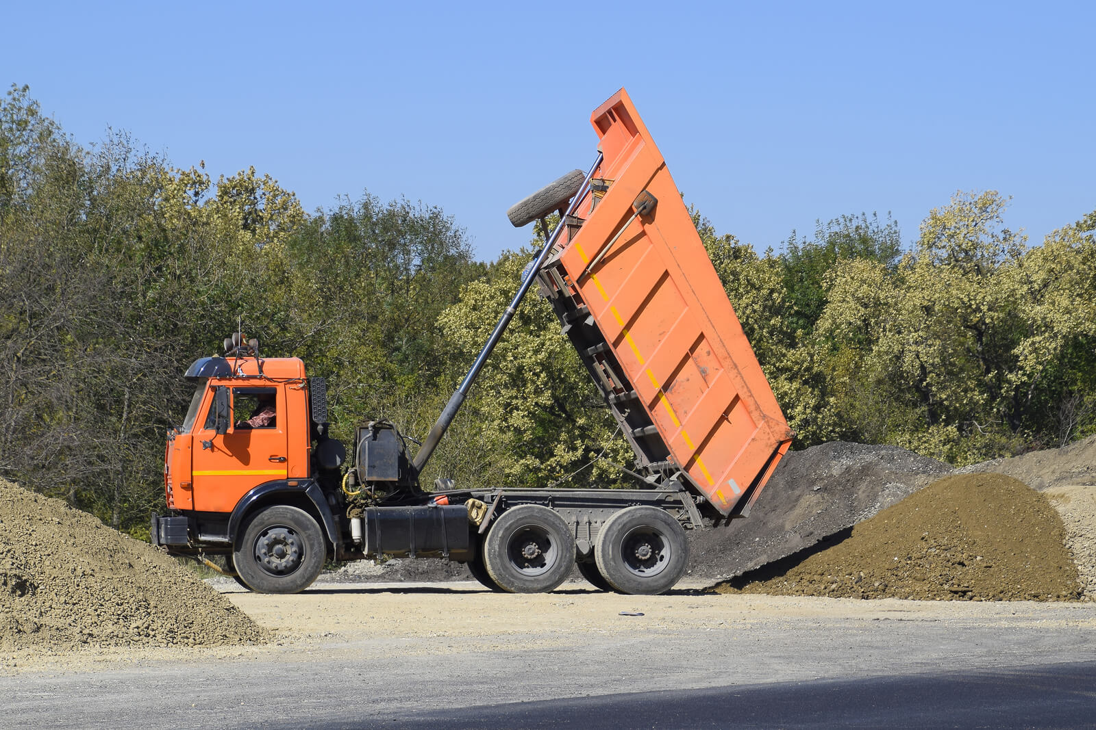 Polyethylene dump truck liners