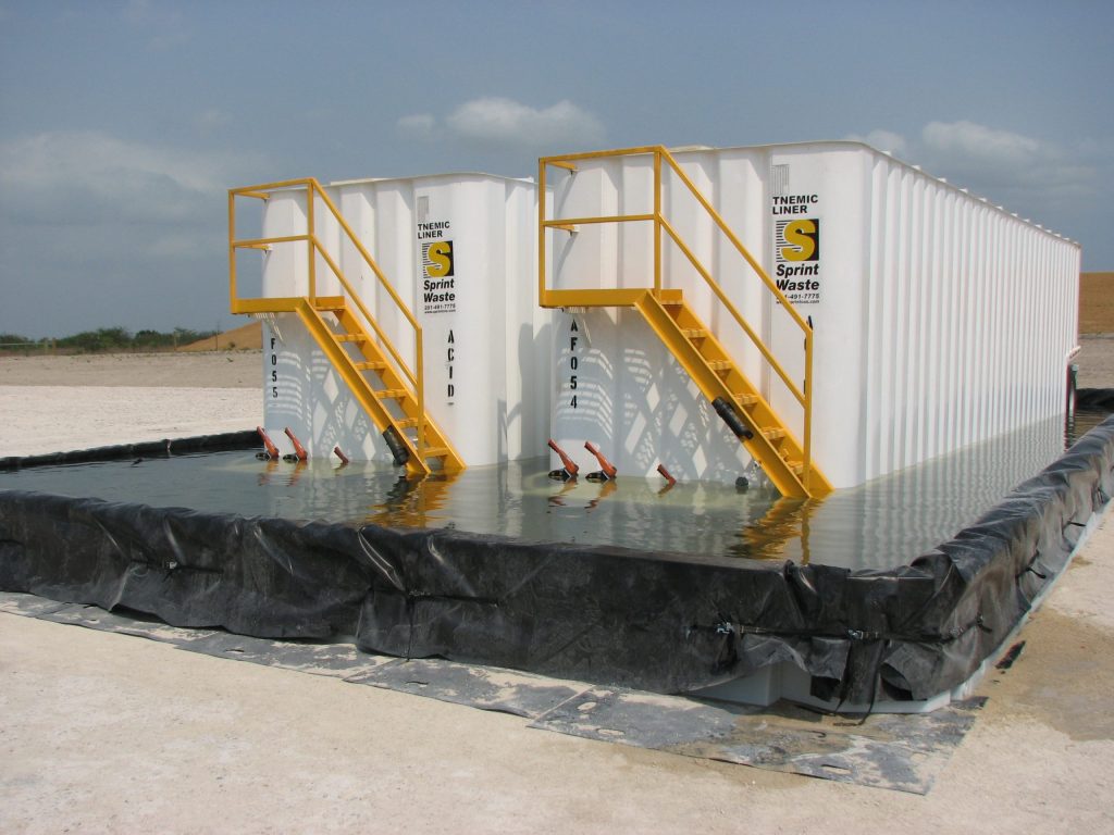 spill containment berms